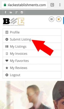 mobile submit llisting